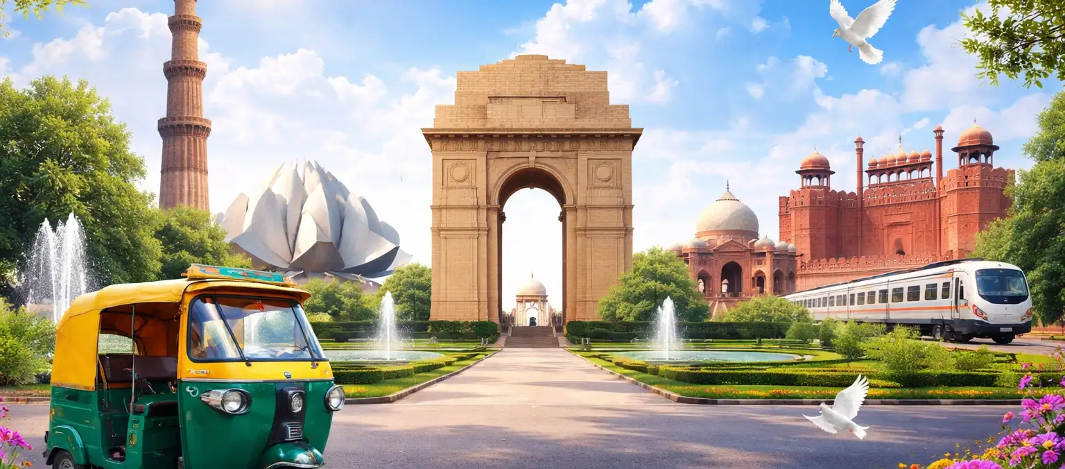 same day delhi tour banner