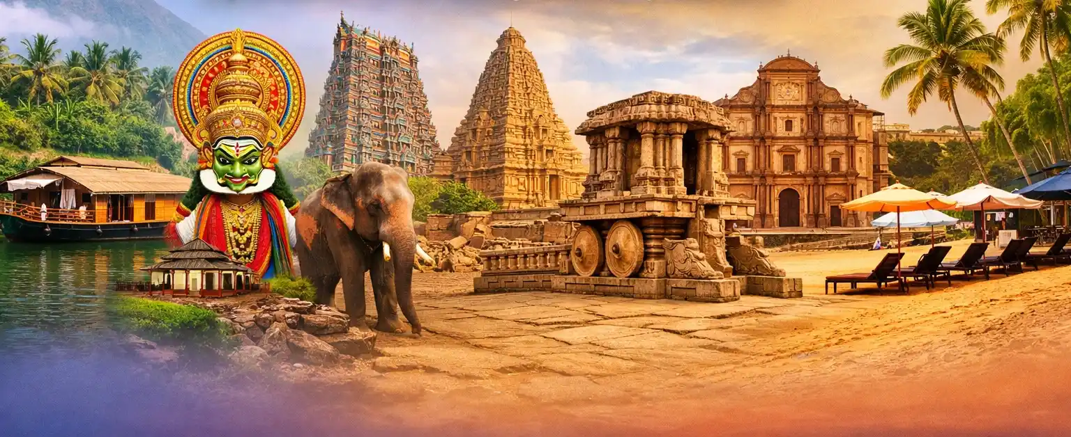 south india tour banner